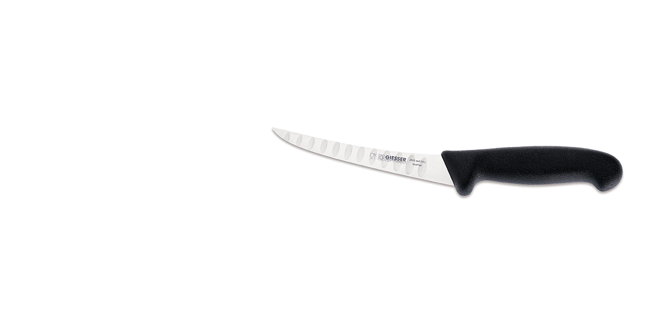 Giesser - 6" Curved Boning Knife, Semi-Stiff Industrial Cutlery Knife