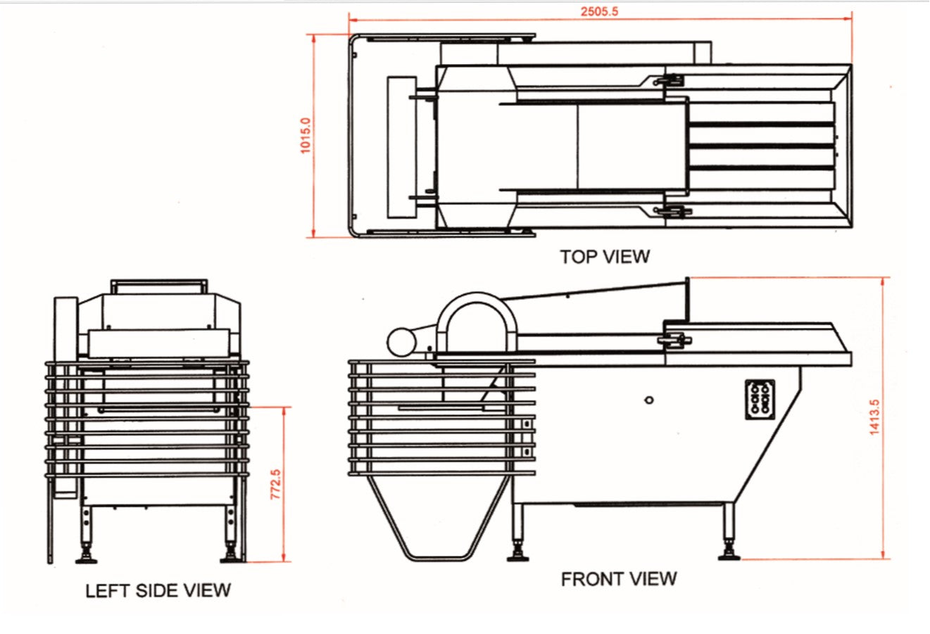 Thompson Machinery Frozen Block Flaker