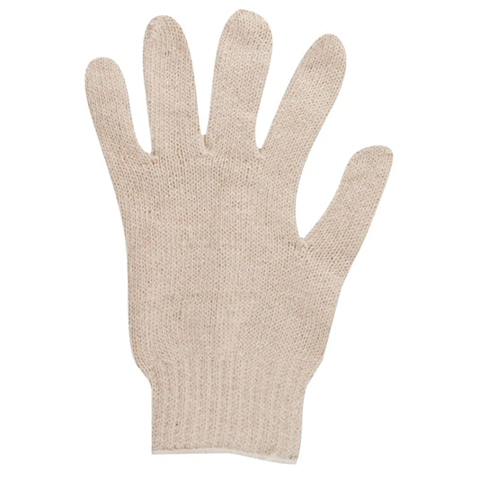 Lightweight String Knit Gloves, 9, Natural