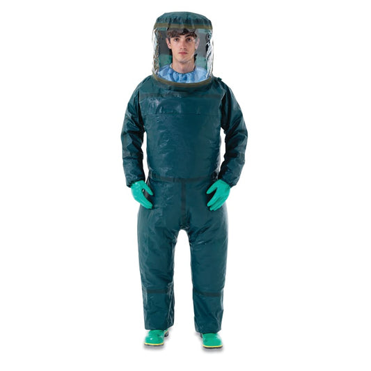 MICROCHEM® 4000 Encpsulated Chemical Protective Coverall, Green, 2X-Large