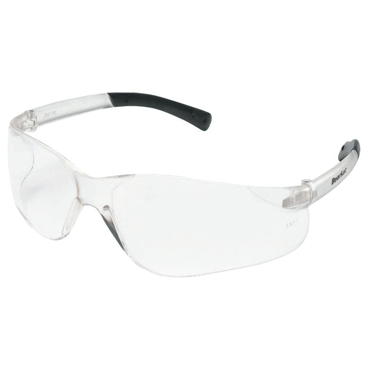 BearKat® BK1 Series Safety Glasses, Clear Lens, Anti-Fog, Duramass® Scratch-Resistant, Clear Frame