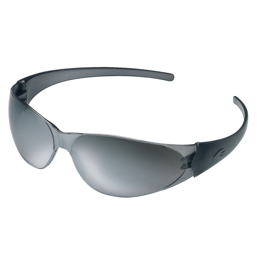Checkmate Safety Glasses, Silver Mirror Lens, Duramass Scratch-Resistant HC