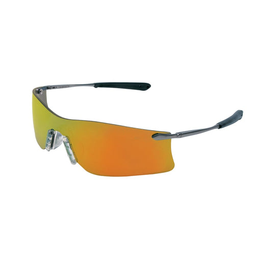 Rubicon® T4 Protective Eyewear, Fire Lens, Polycarbonate, Scratch-Resistant, Frame