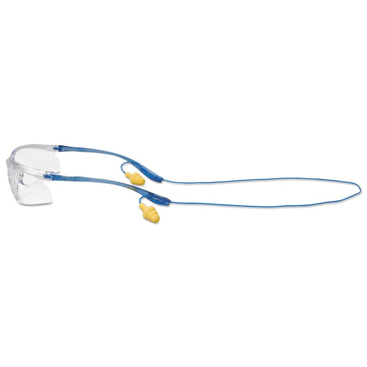 Virtua Sport CCS Safety Eyewear, Clear Lens, Polycarbonate, HC, Clear Frame