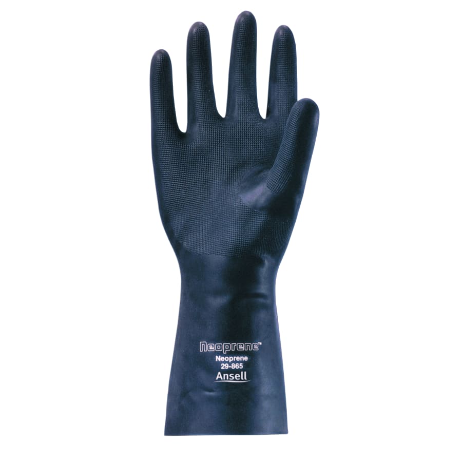 Neoprene Gloves, 9, Black