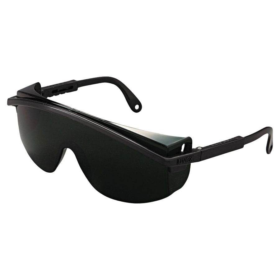 Astrospec 3000 Eyewear, IR 5.0 Lens, Polycarbonate, Ultra-dura, Black Frame