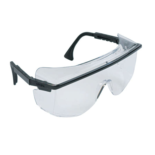 Astrospec OTG 3001 Eyewear, SCT-Gray Lens, Anti-Scratch, HC, Black Frame