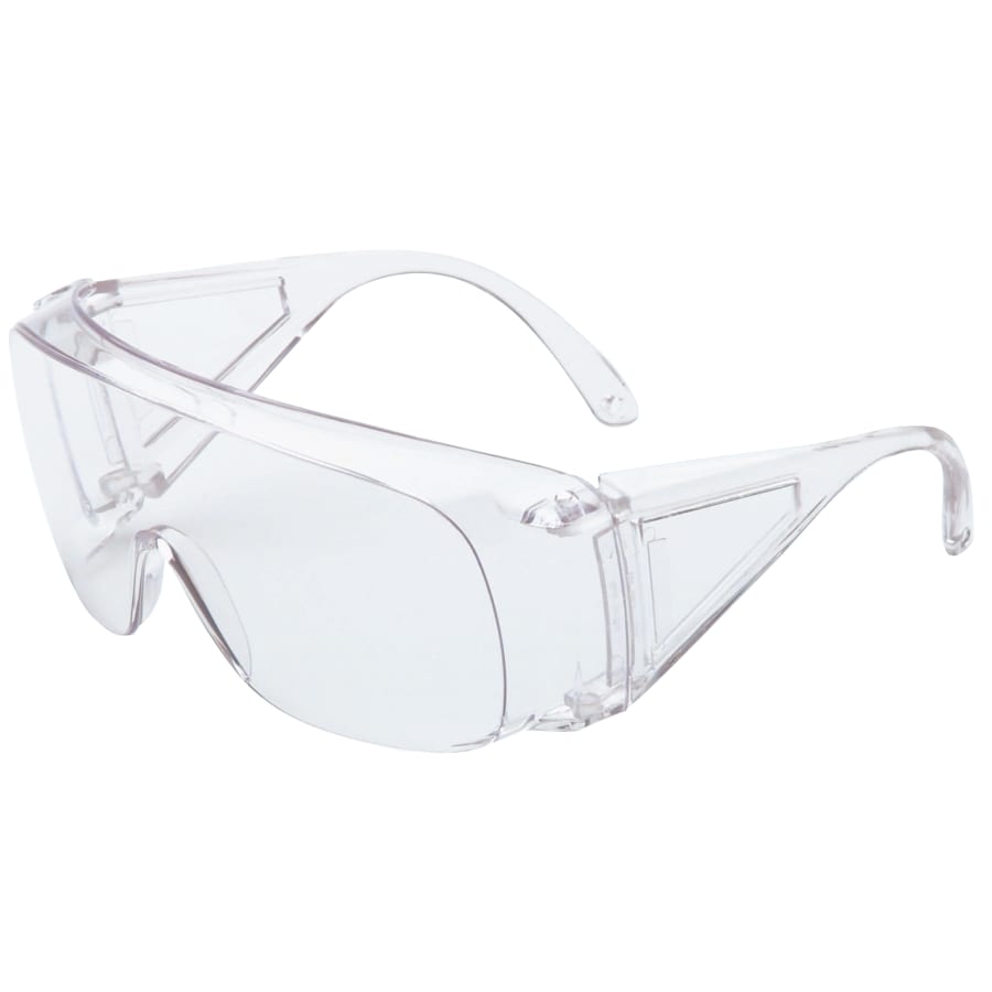 Ultra-spec 1000 Visitorspec Eyewear, Clear Lens, Uncoated, Clear Frame