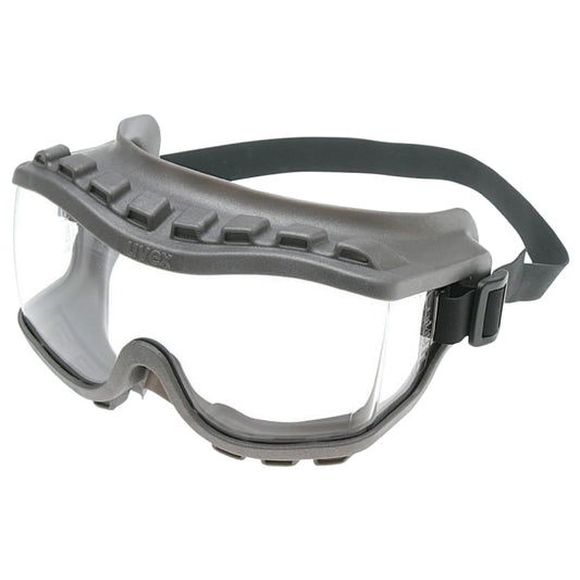 Strategy Goggles, Clear/Gray, Uvextra Antifog Coating, Neoprene, Closed Vent