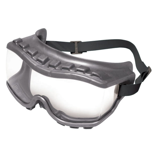 Strategy Goggles, Clear/Gray, Uvextra Antifog Coating, Neoprene, Indirect Vent