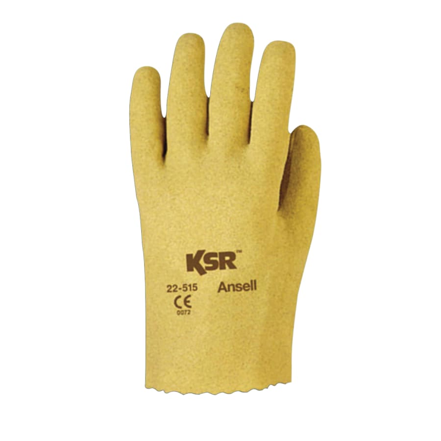 ANSELL KSR 22-515 VINYL COATED-KNIT LINED SZ 7.5 – RAM Equipment