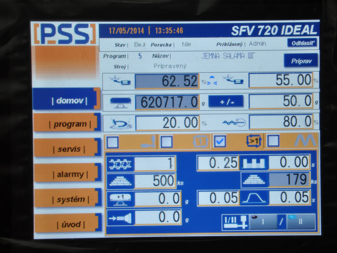 PSS Model SFV 705 Continuous Vacuum Stuffer